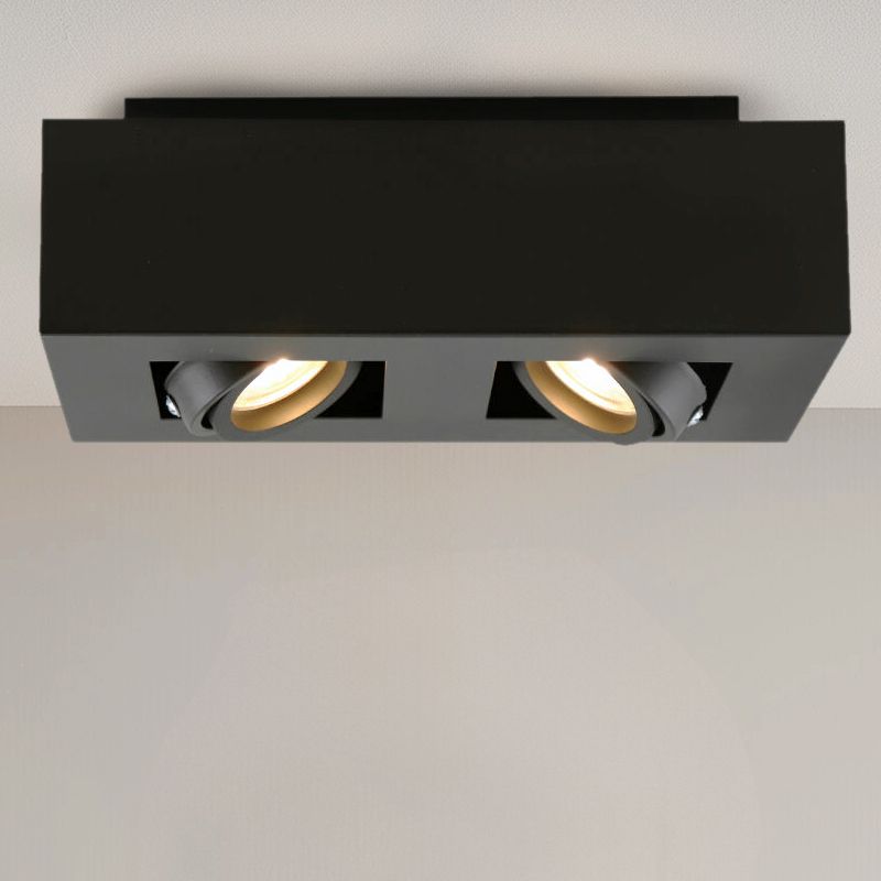 Aplique de techo negro moderno, Akira Aplique de techo negro moderno, Akira