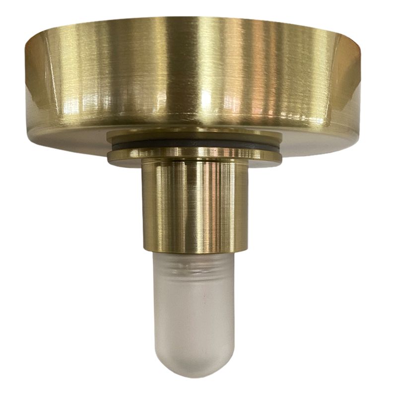 Tapa de techo dorada de plástico, Aafje, IP44