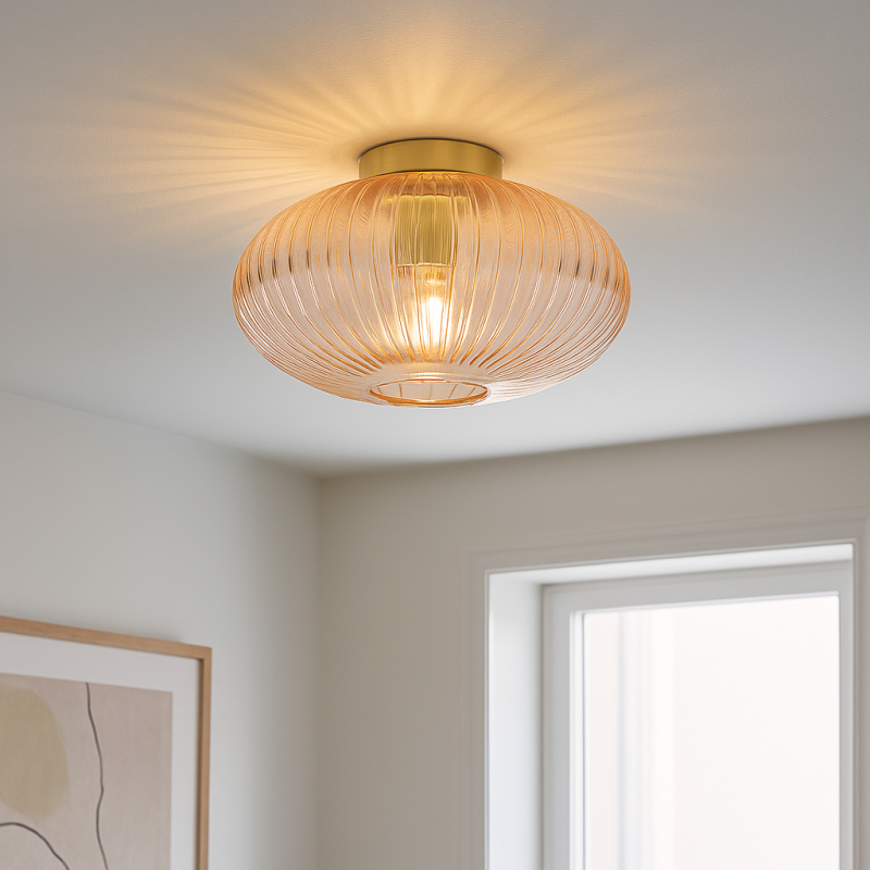 Plafón de techo rosa diseño, Charlois