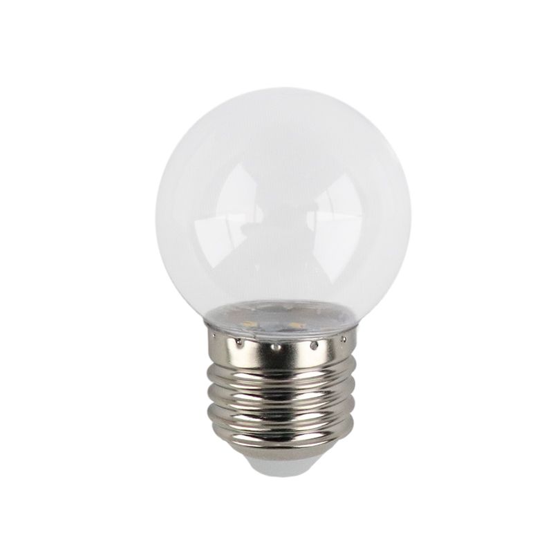 Bombilla LED transparente blanca cálida - 1W