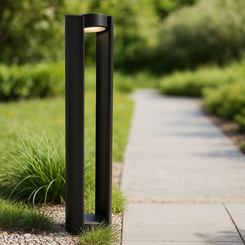 Lámpara exterior negra moderna, Mason, 10W, 3000K LED, IP54