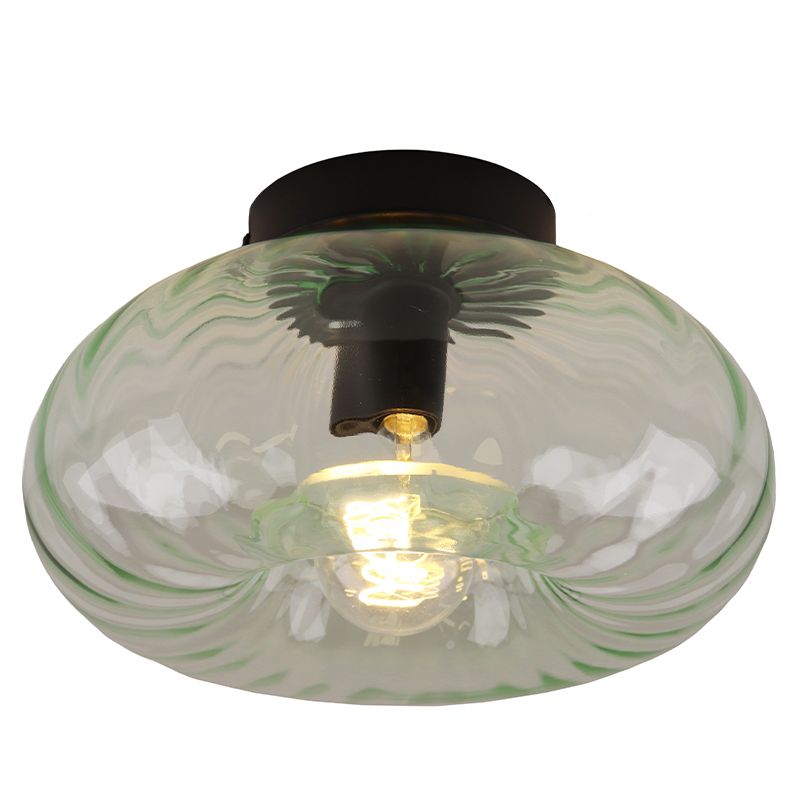 Lámpara de techo verde retro, Diane Lámpara de techo verde retro, Diane
