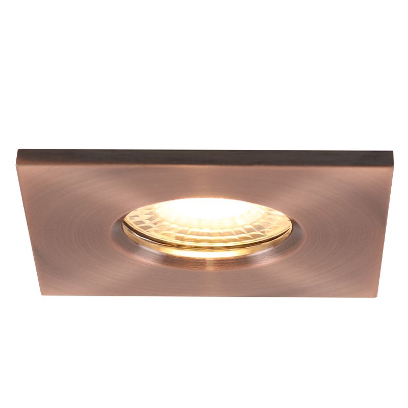 Foco empotrable baño cobre moderno, Jule, IP65 Foco empotrable baño cobre moderno, Jule, IP65