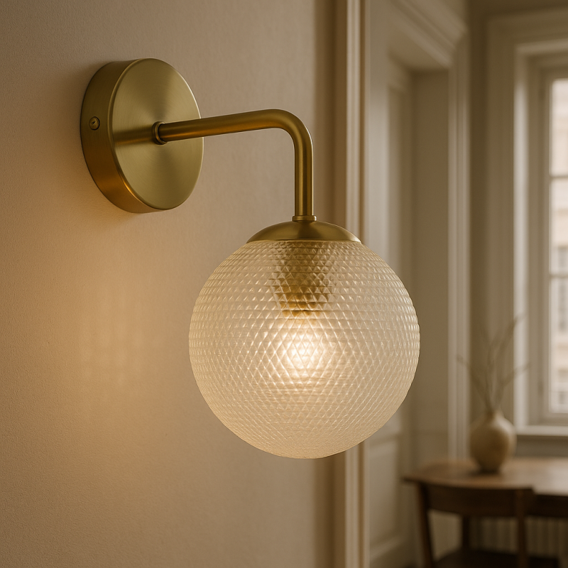 Aplique transparente retro, Johnson