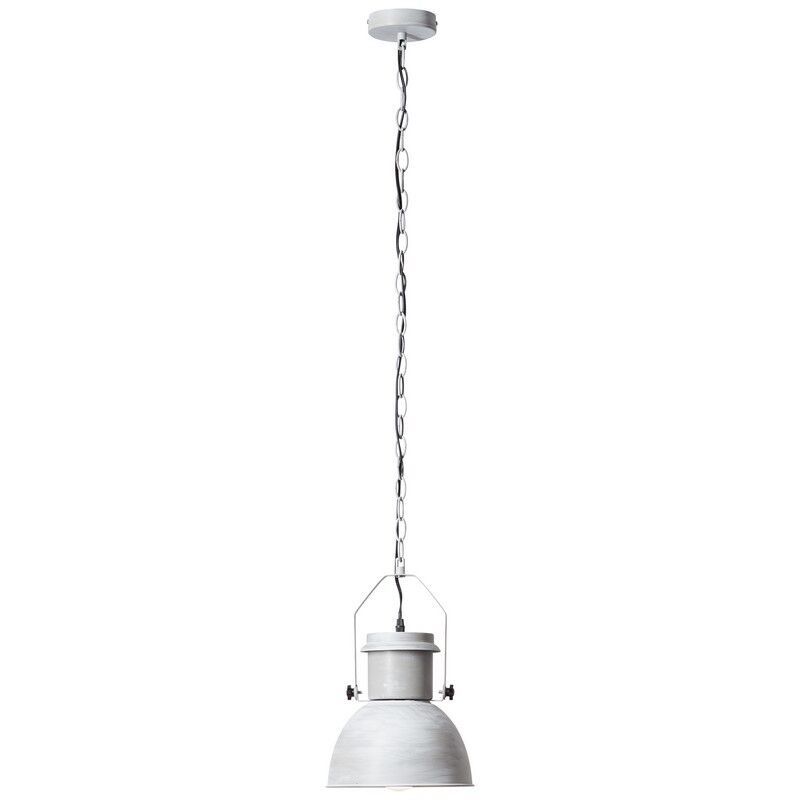 Lámpara colgante gris industrial, Jezze Lámpara colgante gris industrial, Jezze