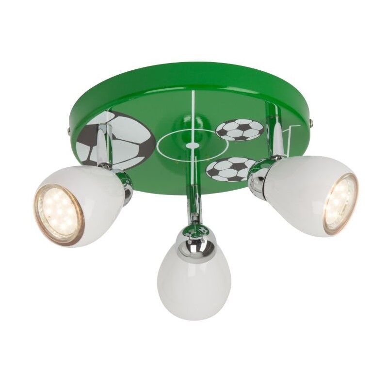 Foco de techo infantil multicolor de metal, Carsten, 2,5W, 3000K LED Foco de techo infantil multicolor de metal, Carsten, 2,5W, 3000K LED