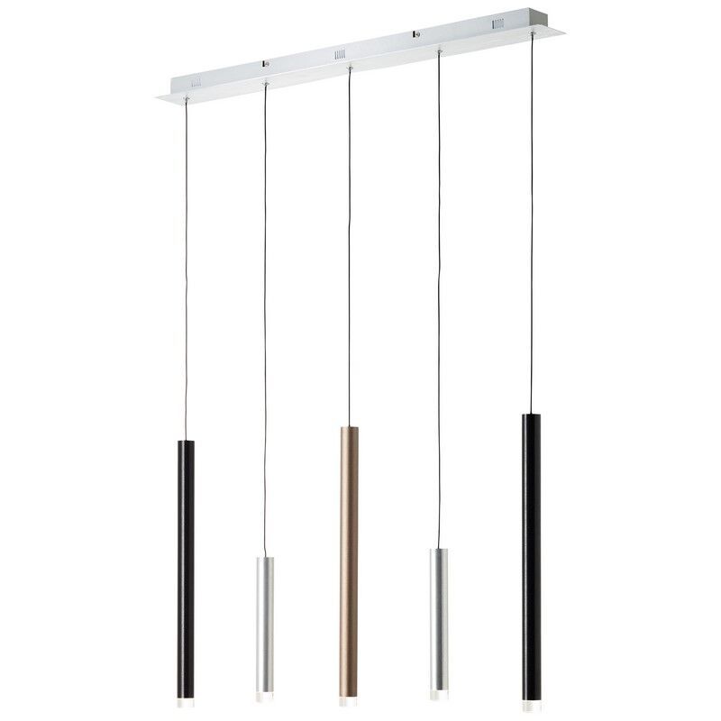 Lámpara colgante plateada moderna, Olivia, 4W, 3000K LED Lámpara colgante plateada moderna, Olivia, 4W, 3000K LED