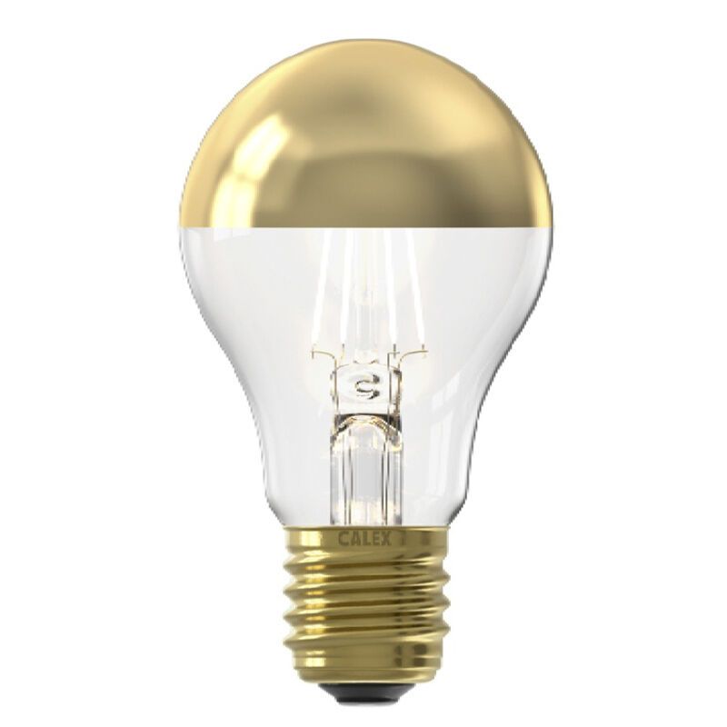 Calex bombilla LED espejo E27 regulable oro, 4W, 1800K Calex bombilla LED espejo E27 regulable oro, 4W, 1800K