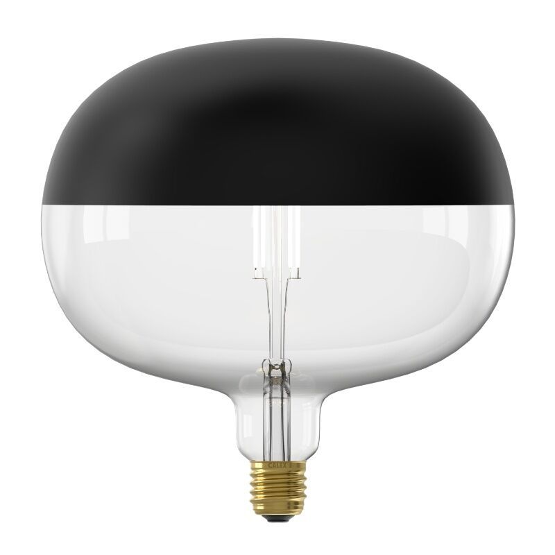 Calex bombilla LED espejo E27 regulable negro, 6W, 1800K Calex bombilla LED espejo E27 regulable negro, 6W, 1800K