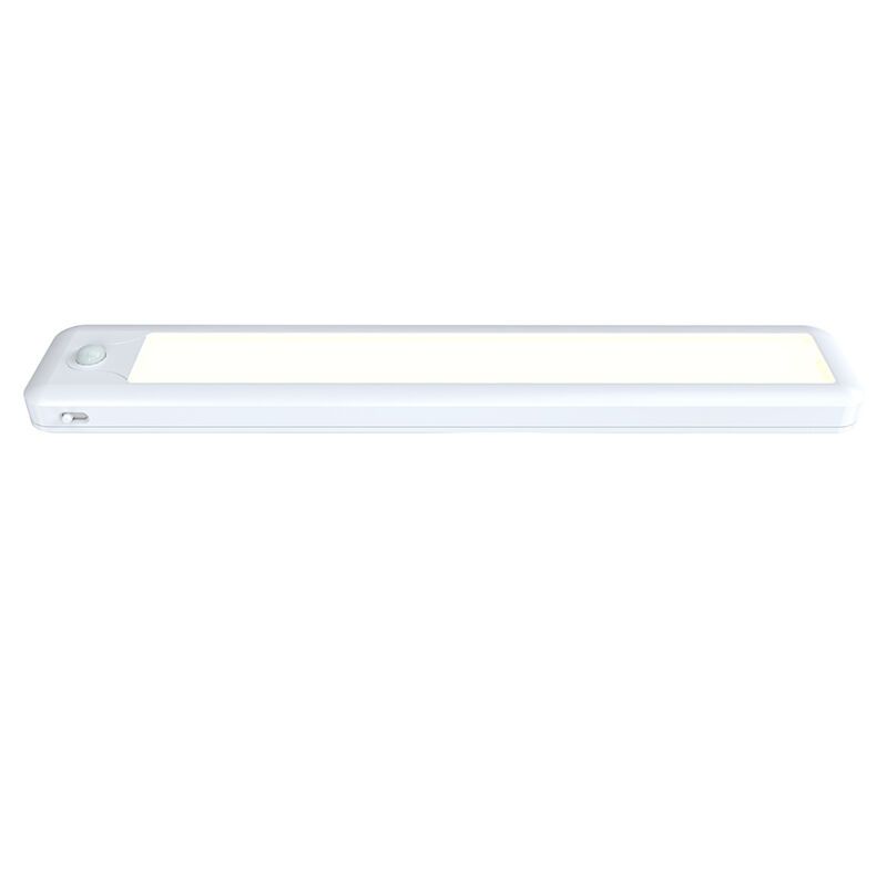 Lámpara recargable de plástico blanca, Saima, 2,4W, 2700K LED Lámpara recargable de plástico blanca, Saima, 2,4W, 2700K LED