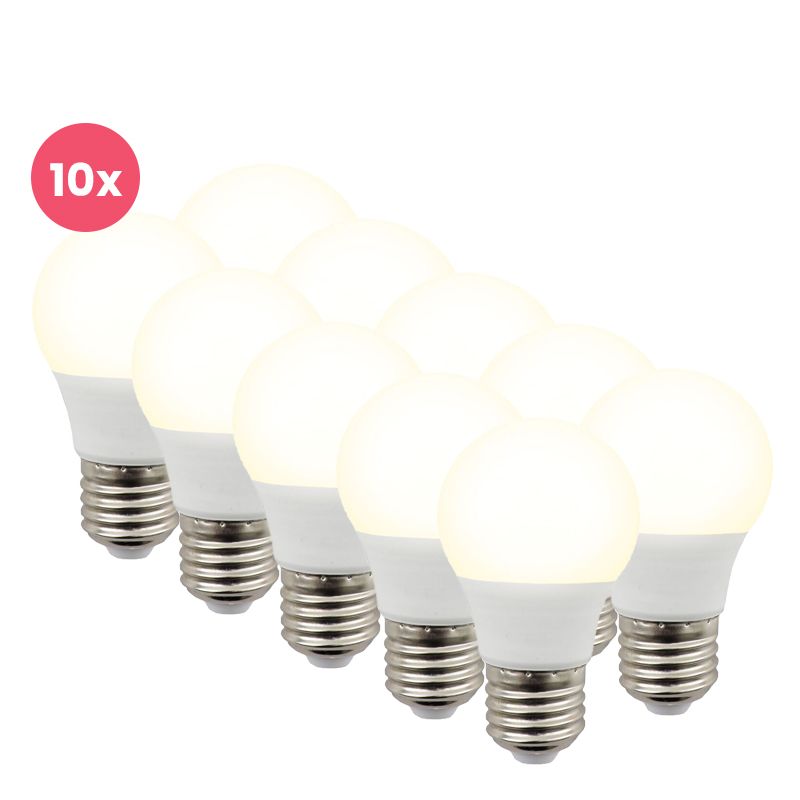 10 pack Lagiba bombilla LED E27 Bradley, P45, 3W, 4000K 10 pack Lagiba bombilla LED E27 Bradley, P45, 3W, 4000K