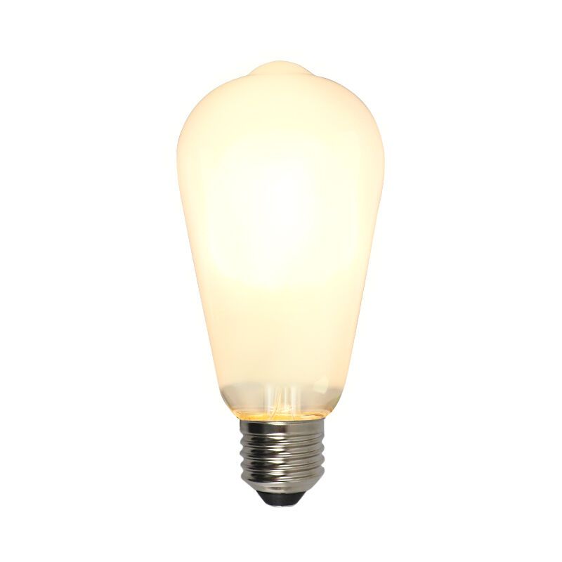 E27 LED bombilla Edison regulable, ST58, 5w, vidrio blanco, 2700k E27 LED bombilla Edison regulable, ST58, 5w, vidrio blanco, 2700k