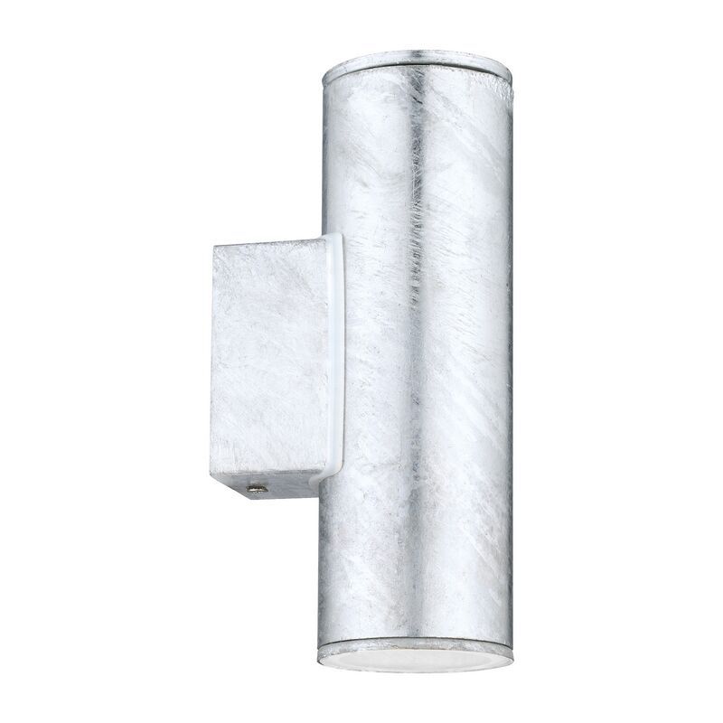 Lámpara exterior gris de acero, Marlies, IP44