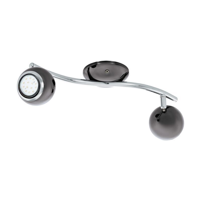 Foco de techo cromado de acero, Anissa