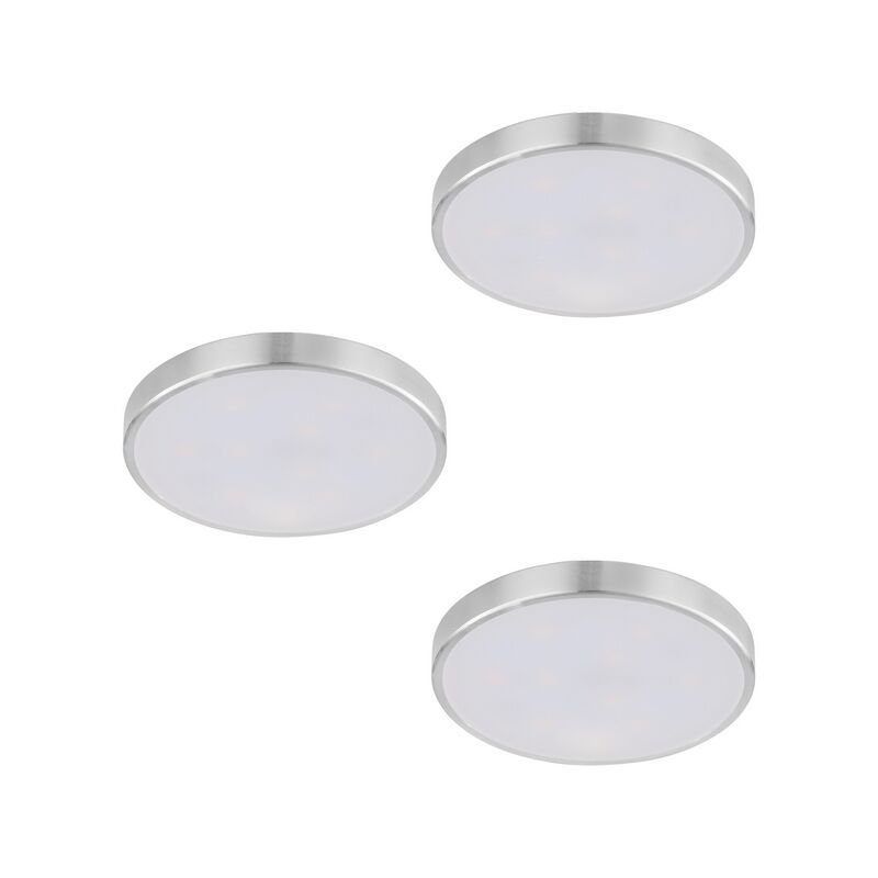 Iluminación bajo muebles cocina de aluminio plateada, Vanya, 2W, 3000K LED