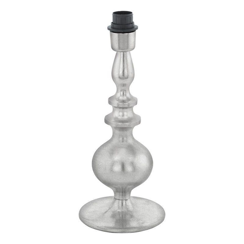 Lámpara de mesa sin pantalla níquel de aluminio, Mason, con interruptor