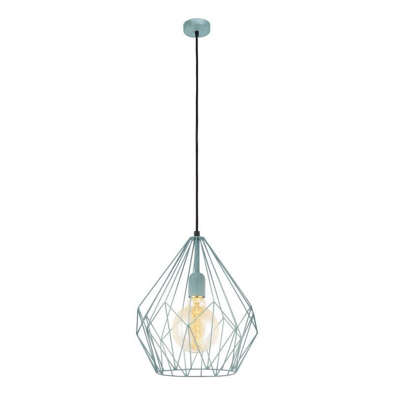Lámpara colgante verde de metal, Acri Lámpara colgante verde de metal, Acri