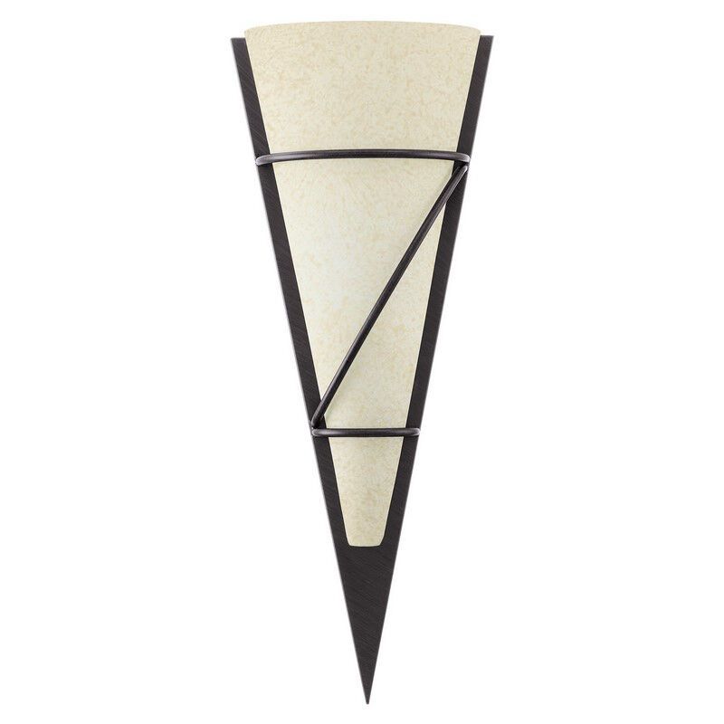 Aplique marrón de vidrio, Gali Aplique marrón de vidrio, Gali