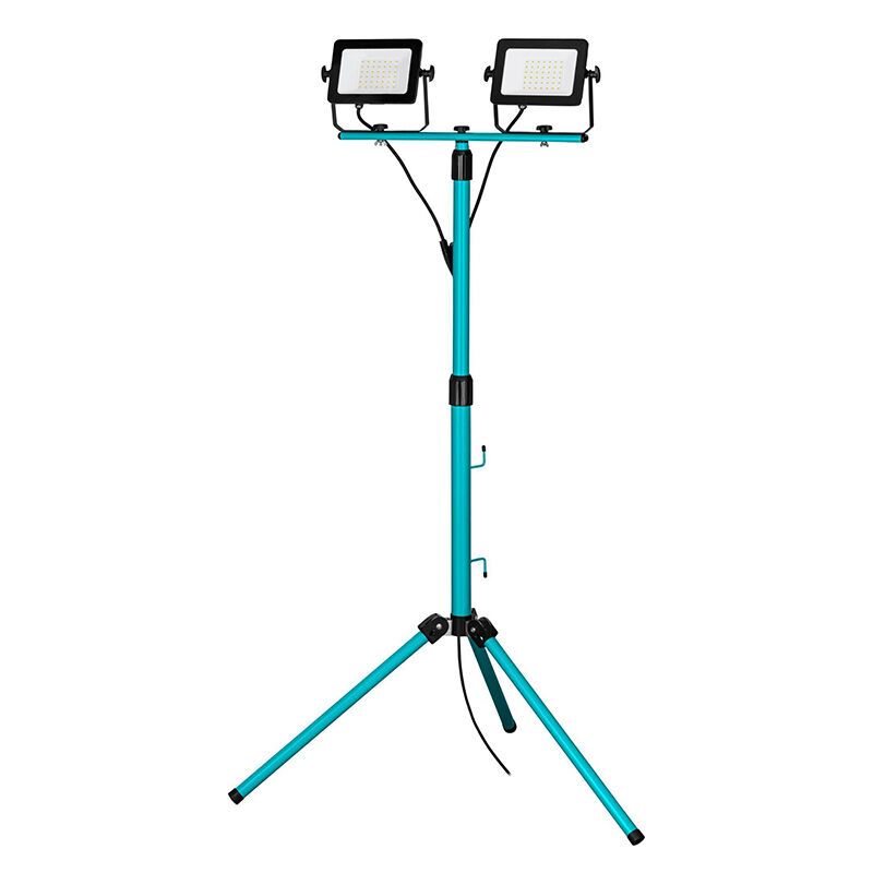 Luz de trabajo azul de aluminio, Angelos, 30W, 4000K LED, IP65, con interruptor Luz de trabajo azul de aluminio, Angelos, 30W, 4000K LED, IP65, con interruptor