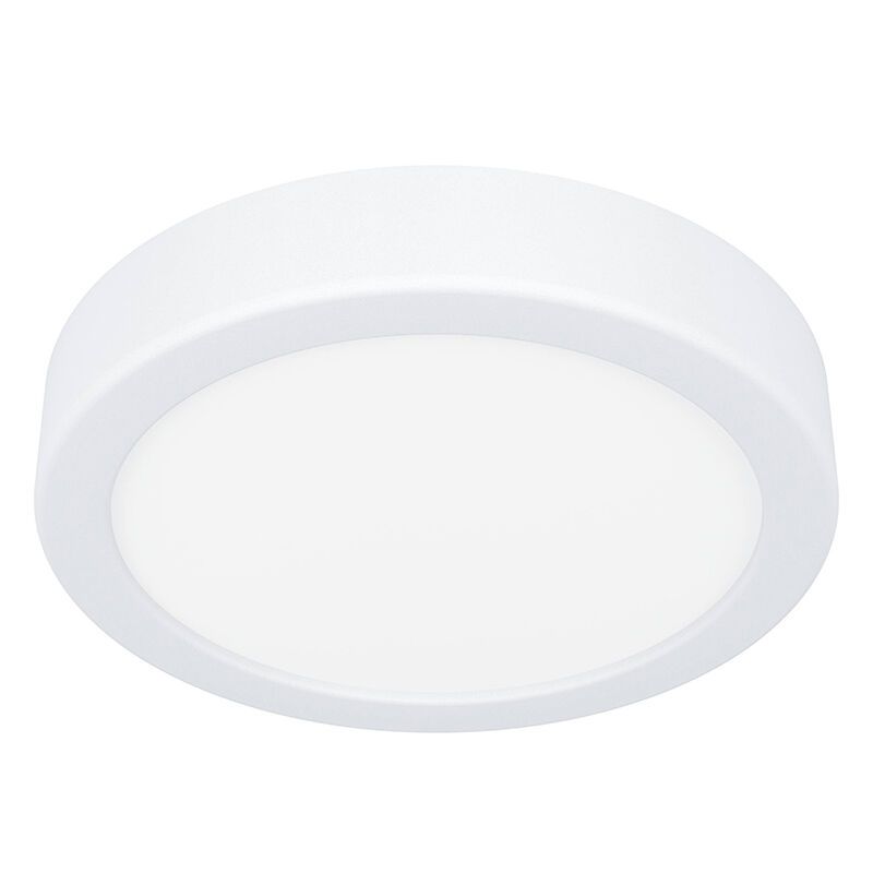 Lámpara de techo baño blanca de plástico, Geraldo, 11W, 3000K LED, IP44 Lámpara de techo baño blanca de plástico, Geraldo, 11W, 3000K LED, IP44