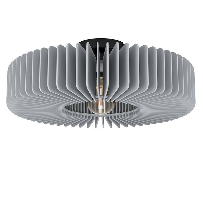 Plafón de techo gris de madera, Muna Plafón de techo gris de madera, Muna