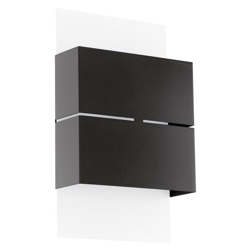 Lámpara exterior negra de metal, Ishaya, 3W, 3000K LED, IP44