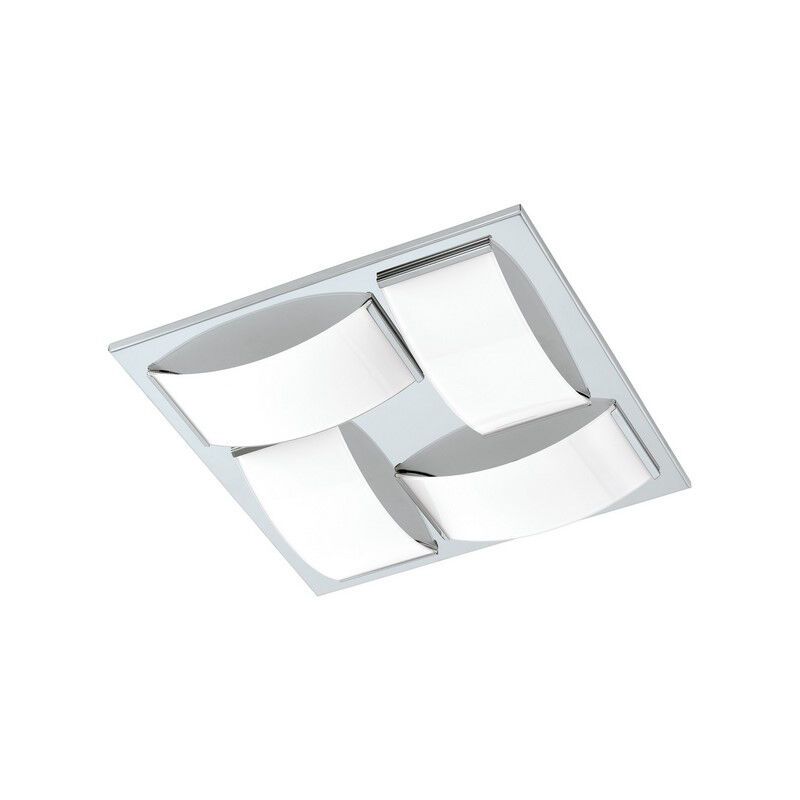 Aplique cromado de vidrio, Almina, 5W, 3000K LED, IP44