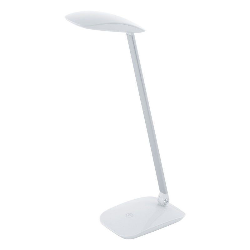 Flexo blanco de plástico, Arslan, 5W, 4000K LED, con regulador táctil Flexo blanco de plástico, Arslan, 5W, 4000K LED, con regulador táctil