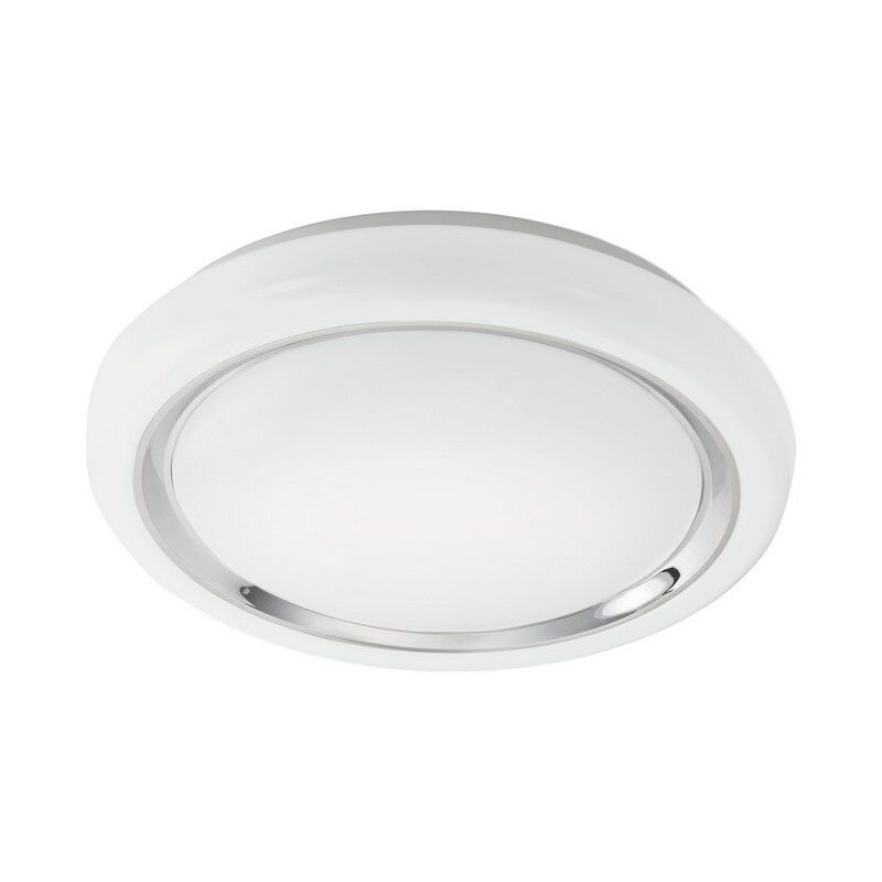 Lámpara de techo blanca de plástico, Carmela, 18W, 3000K LED Lámpara de techo blanca de plástico, Carmela, 18W, 3000K LED