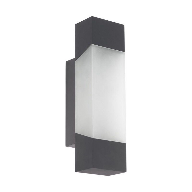 Lámpara exterior antracita de metal, Evan, IP44 Lámpara exterior antracita de metal, Evan, IP44