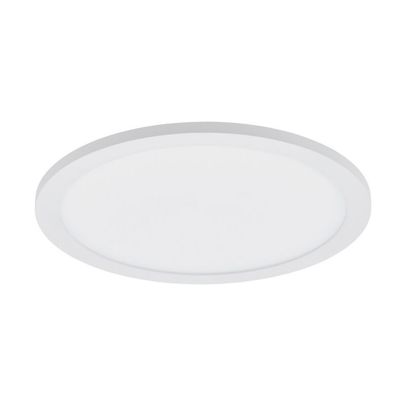Plafón de techo blanco de aluminio, Ericus, 17W, 4000K LED