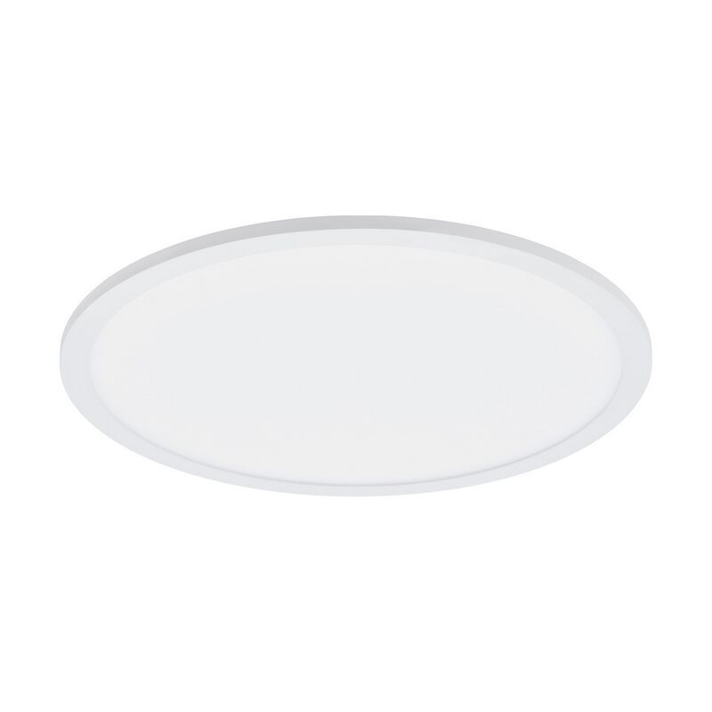Plafón de techo blanco de aluminio, Ericus, 28W, 4000K LED