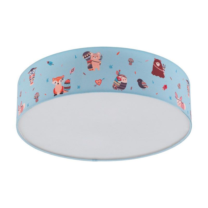 Lámpara de techo infantil multicolor de metal, Mei