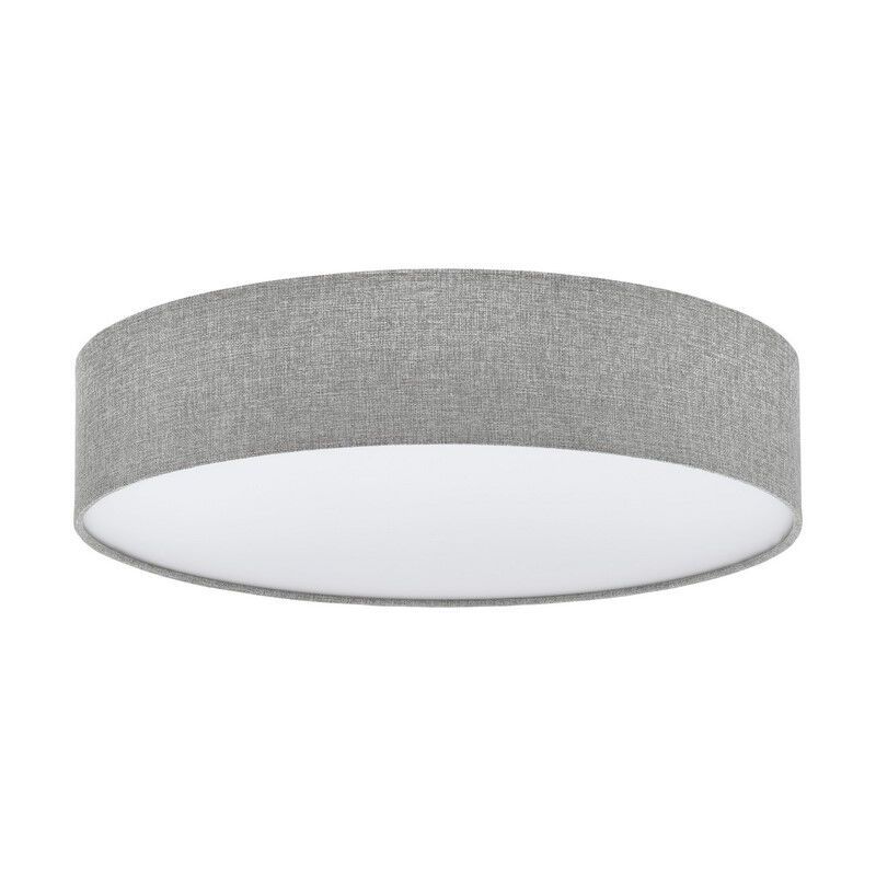 Lámpara de techo gris de metal, Abano