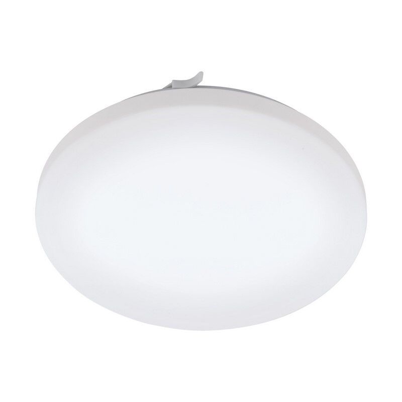 Lámpara de techo blanca de plástico, Eloise, 14,6W, 3000K LED, IP44