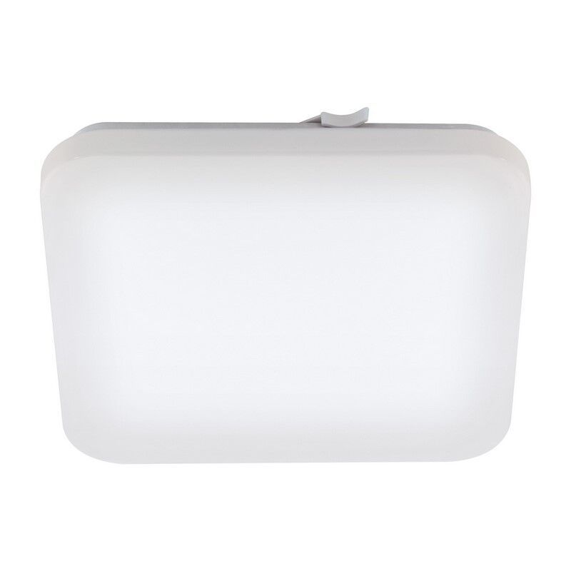 Lámpara de techo blanca de plástico, Eloise, 17W, 3000K LED, IP44