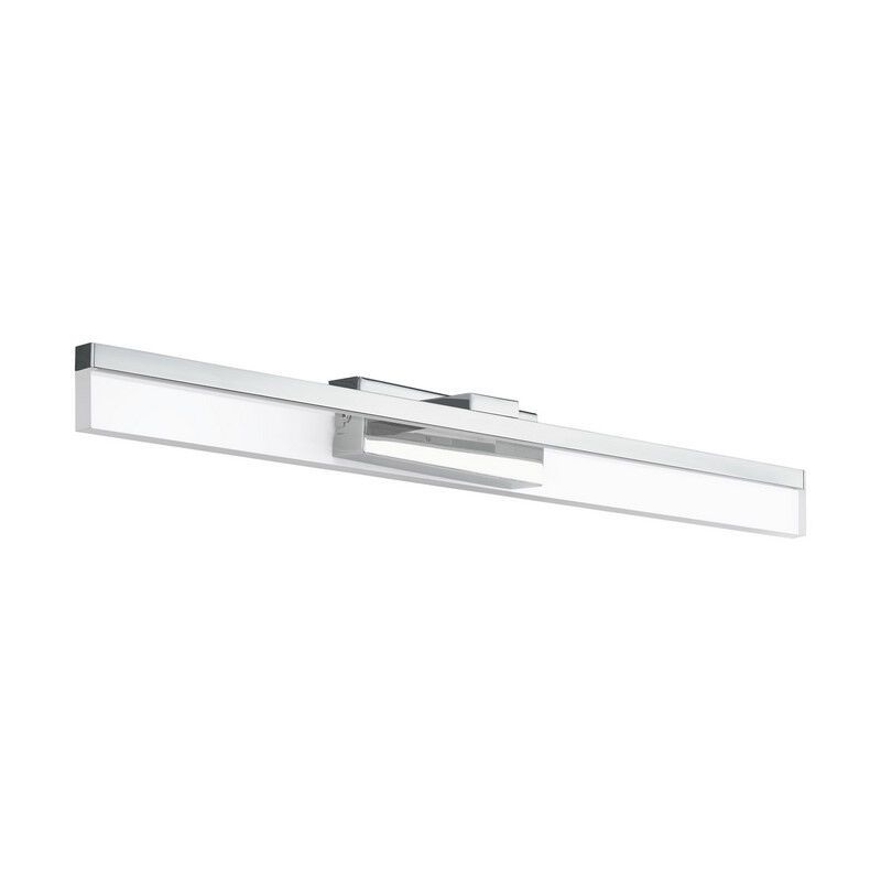 Aplique cromado de aluminio, Michelle, 10W, 3000K LED, IP44 Aplique cromado de aluminio, Michelle, 10W, 3000K LED, IP44