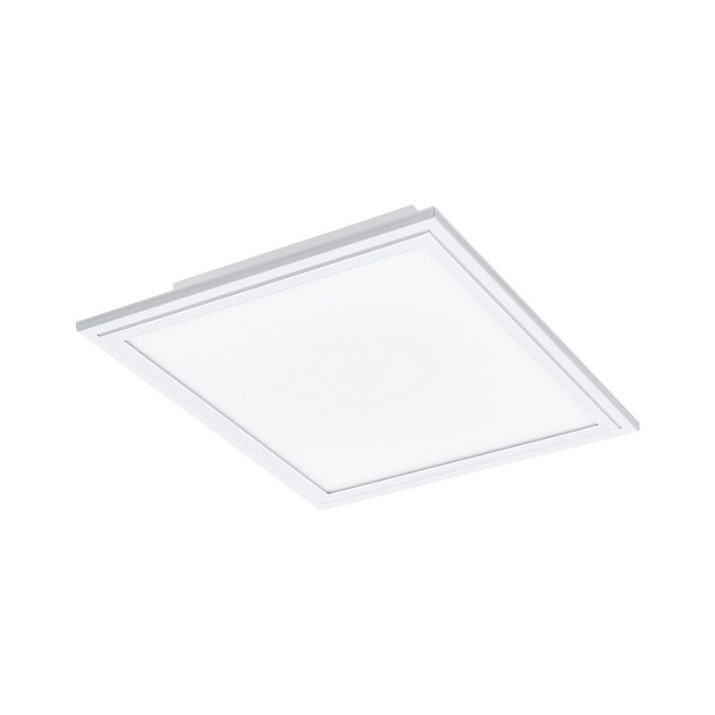 Plafón de techo blanco de aluminio, Cathy, 14W, color de luz ajustable LED