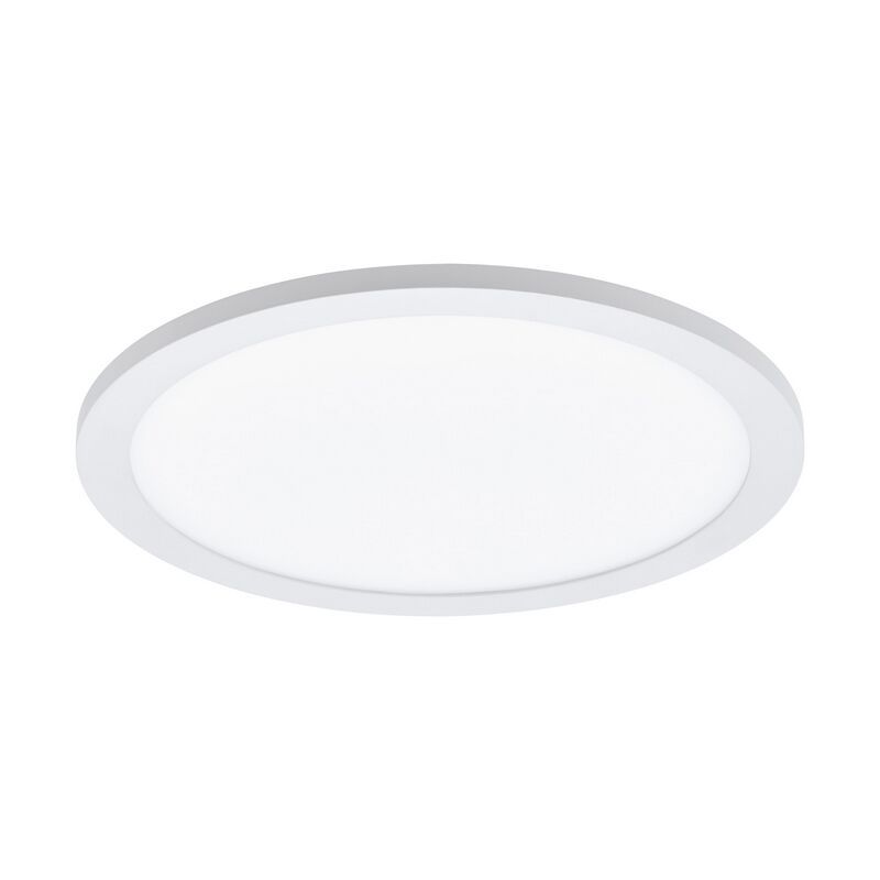 Plafón de techo blanco de aluminio, Ericus, 14W, color de luz ajustable LED
