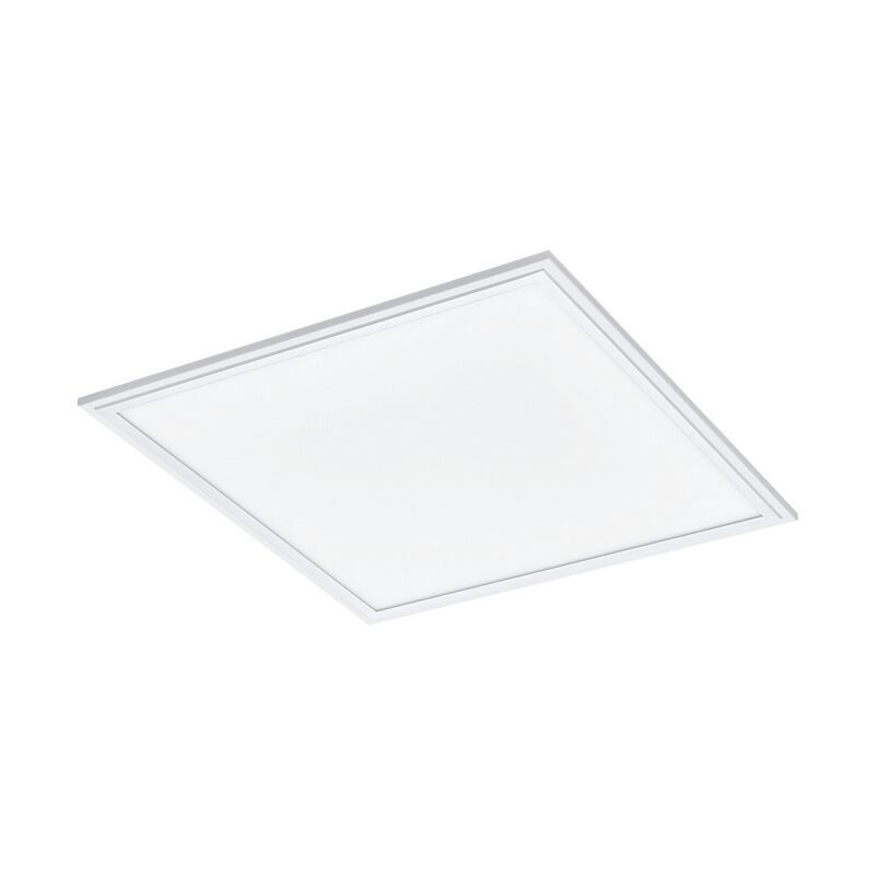 Plafón de techo blanco de aluminio, Cathy, 20W, color de luz ajustable LED