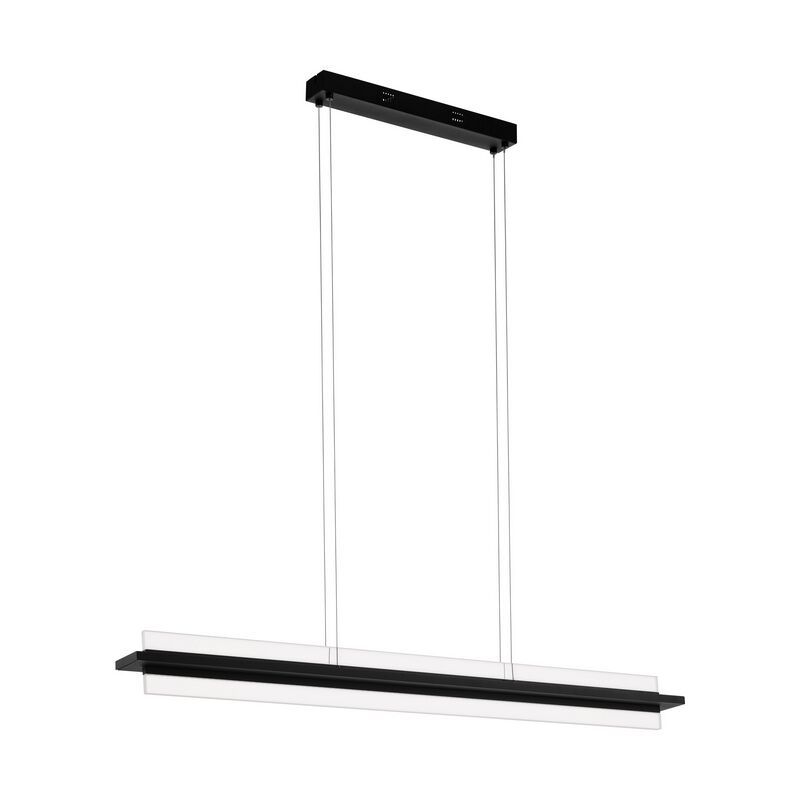 Lámpara colgante negra de aluminio, Twan, 14W, 3000K LED Lámpara colgante negra de aluminio, Twan, 14W, 3000K LED
