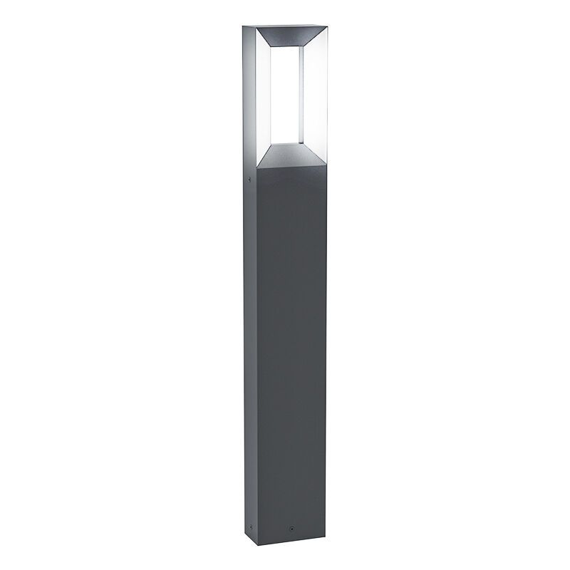 Lámpara exterior negra de aluminio, Larisa, 5W, 3000K LED, IP44