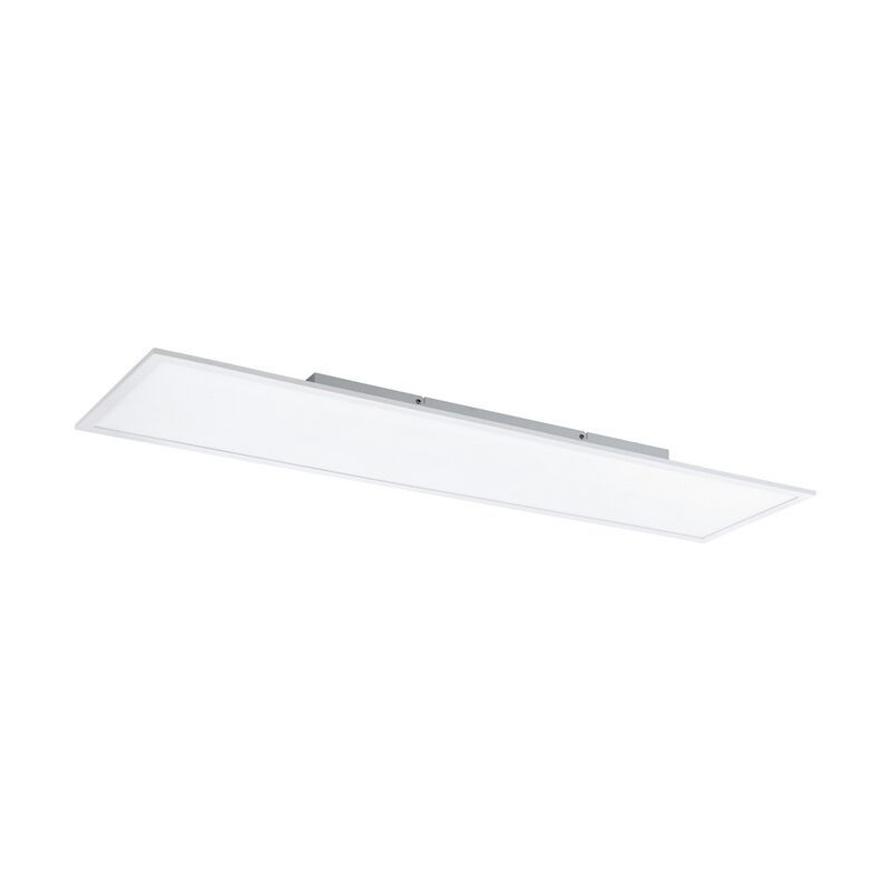 Plafón de techo blanco de aluminio, Cathy, 32W, color de luz ajustable LED