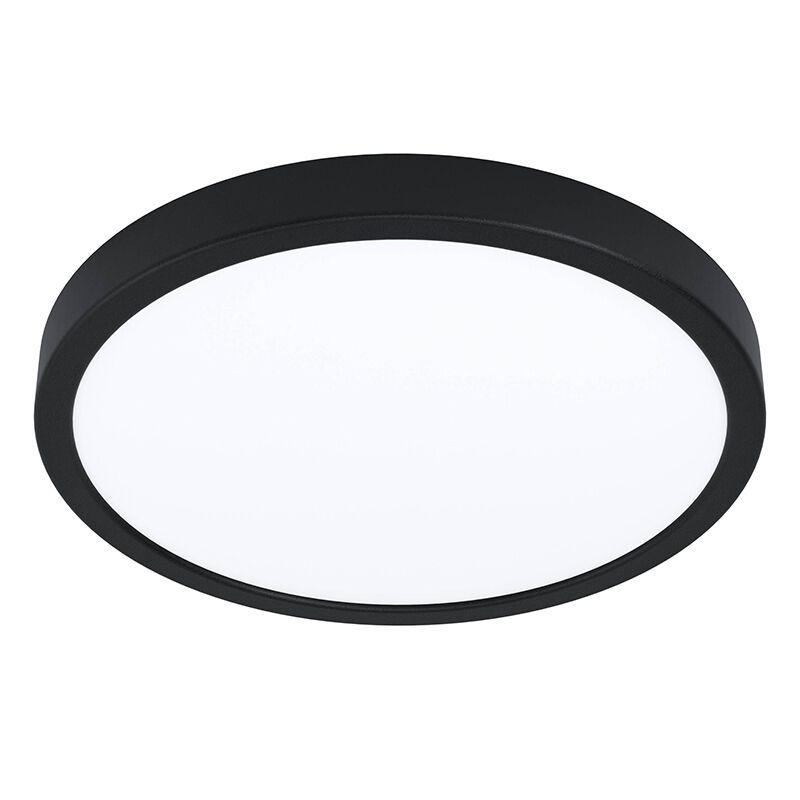 Lámpara de techo inteligente blanca de plástico, Geraldo, 19,5W, ajustable entre luz blanco cálido y frío LED, IP44