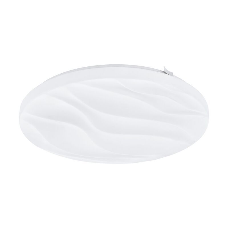 Plafón de techo blanco de acero, Aniel, 17W, 3000K LED