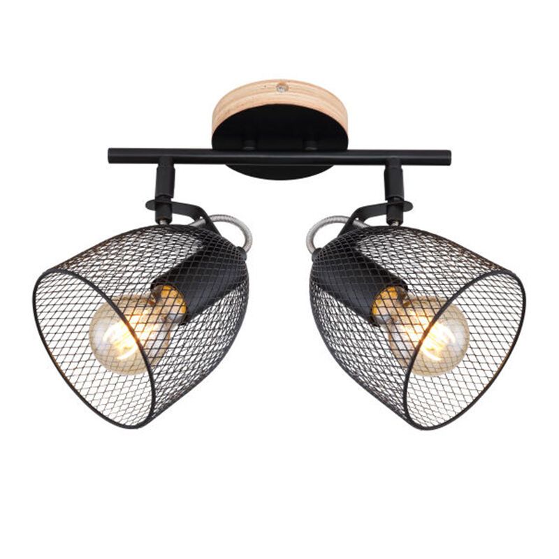 Foco de techo negro de metal, Balenco Foco de techo negro de metal, Balenco