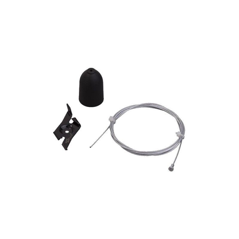 Negro, juego de suspensión completo de 3 metros