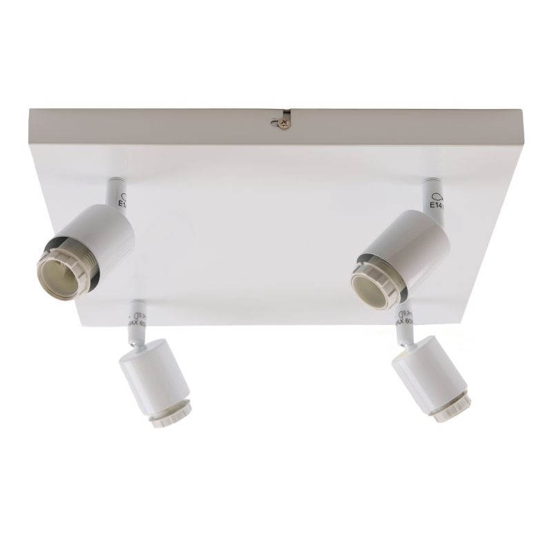 Tapa de techo blanca de aluminio, Rika