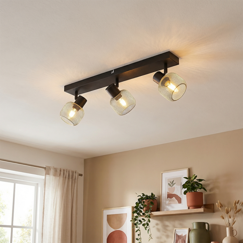 Foco de techo gris industrial, Emado Foco de techo gris industrial, Emado