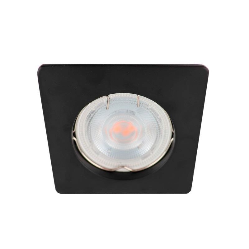 Foco empotrable negro de metal, Filo